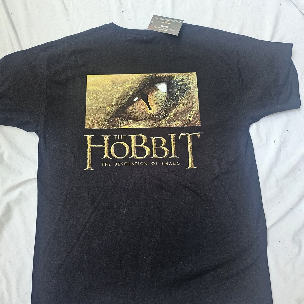 Weta/Gildan 2012  HOBBIT Unexpected Journey Premiere T-Shirt Men L Numbered Rare